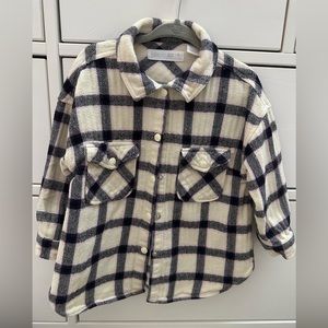 Zara flannel shirt.